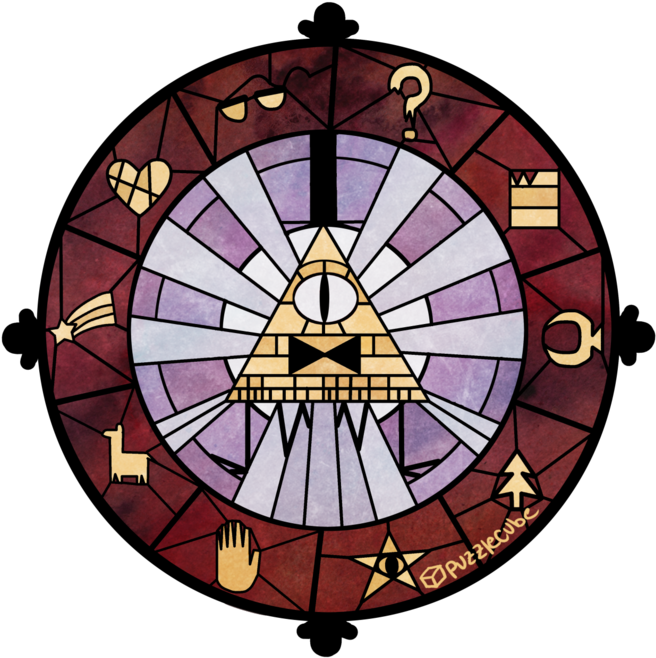 In Addition To The Common Theory That Each Of The Symbols - Gravity Falls Symbols Png (680x680), Png Download