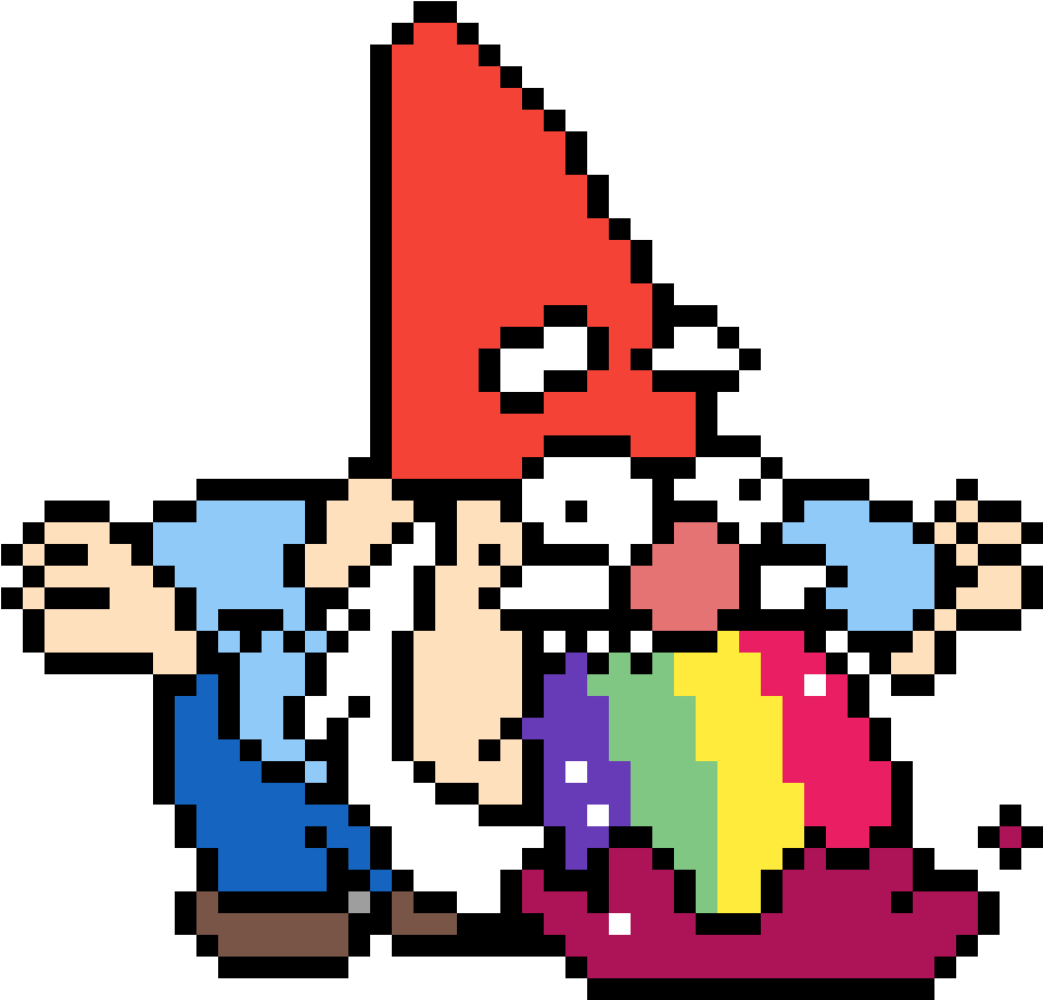 Gravity Falls Garden Gnomes - Gravity Falls Pixel Art (1200x1200), Png Download