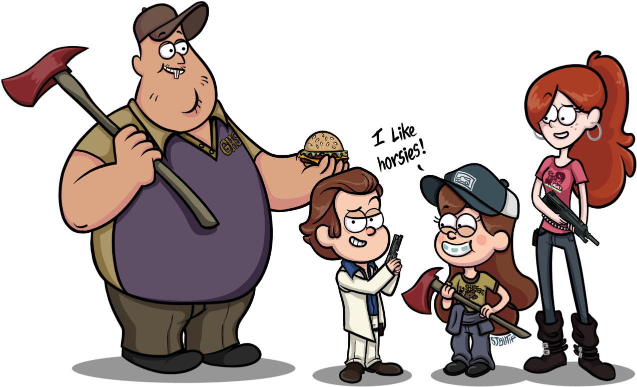 3 1 Like Horsies 5 Left 4 Dead 2 Mabel Pines Dipper - Left 4 Dead 2 Арты (1280x805), Png Download
