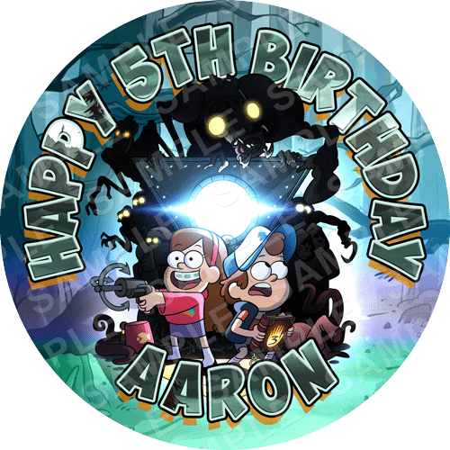 Gravity Falls Edible Cake Topper - Gravity Falls Season 1 Cover (500x500), Png Download