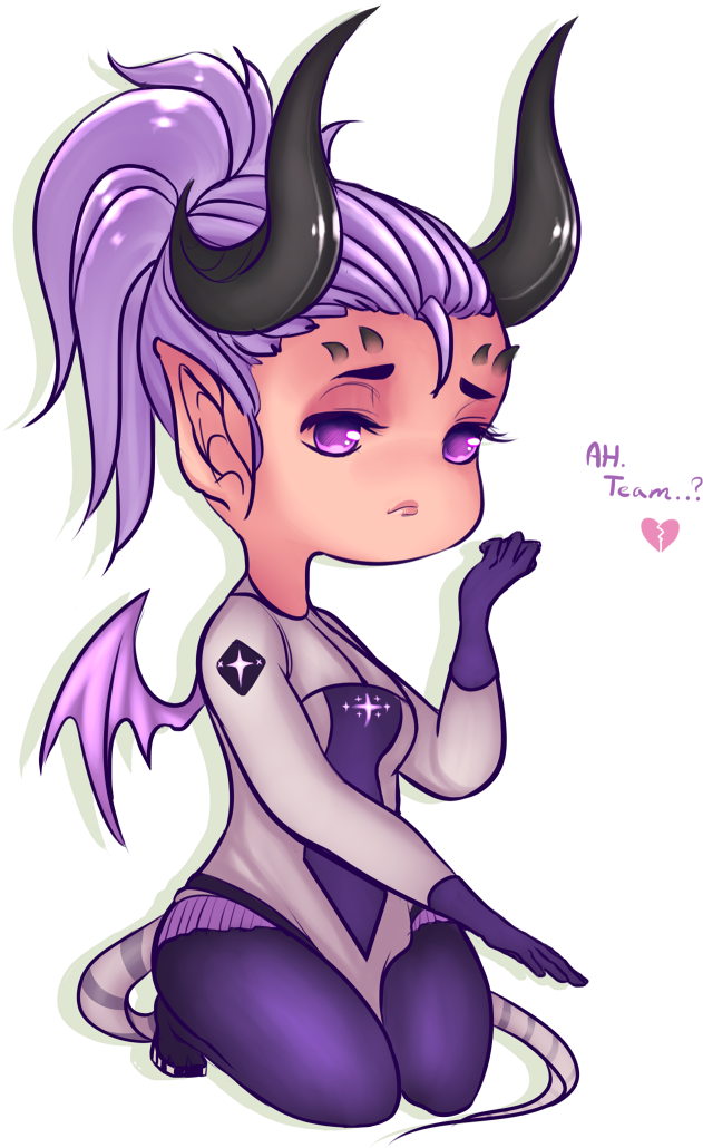 “made A Mercy Chibi From Overwatch Cause Mercy Is Bae - Cartoon (981x1093), Png Download
