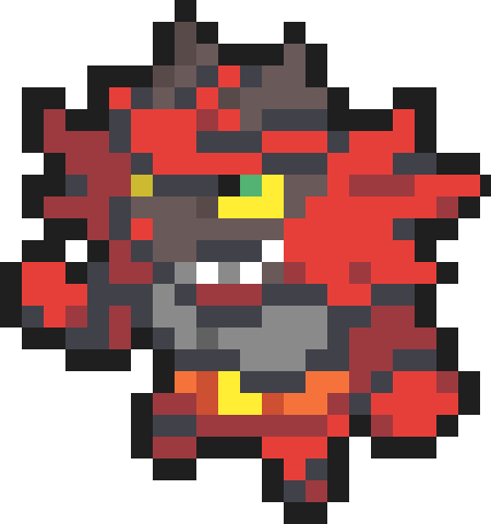 Incineroar - Illustration (450x480), Png Download