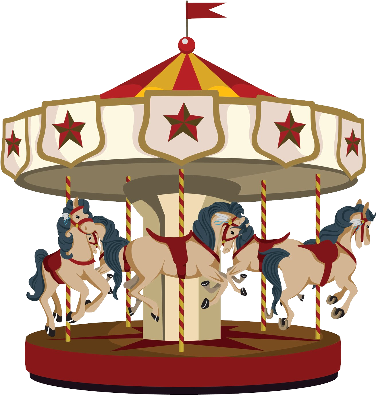 Carousel Png (1600x1600), Png Download