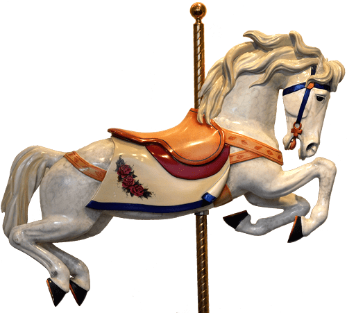 Carousel Horse - Carousel Horse Transparent (500x451), Png Download