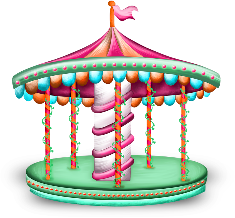 Imagens De Carrossel Brinquedo (800x743), Png Download
