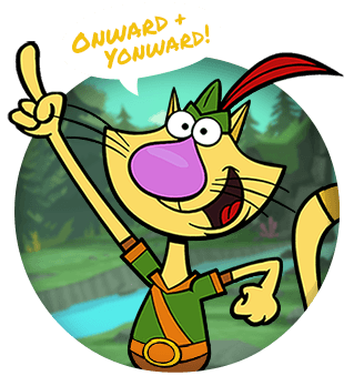 Nature Cat (365x366), Png Download