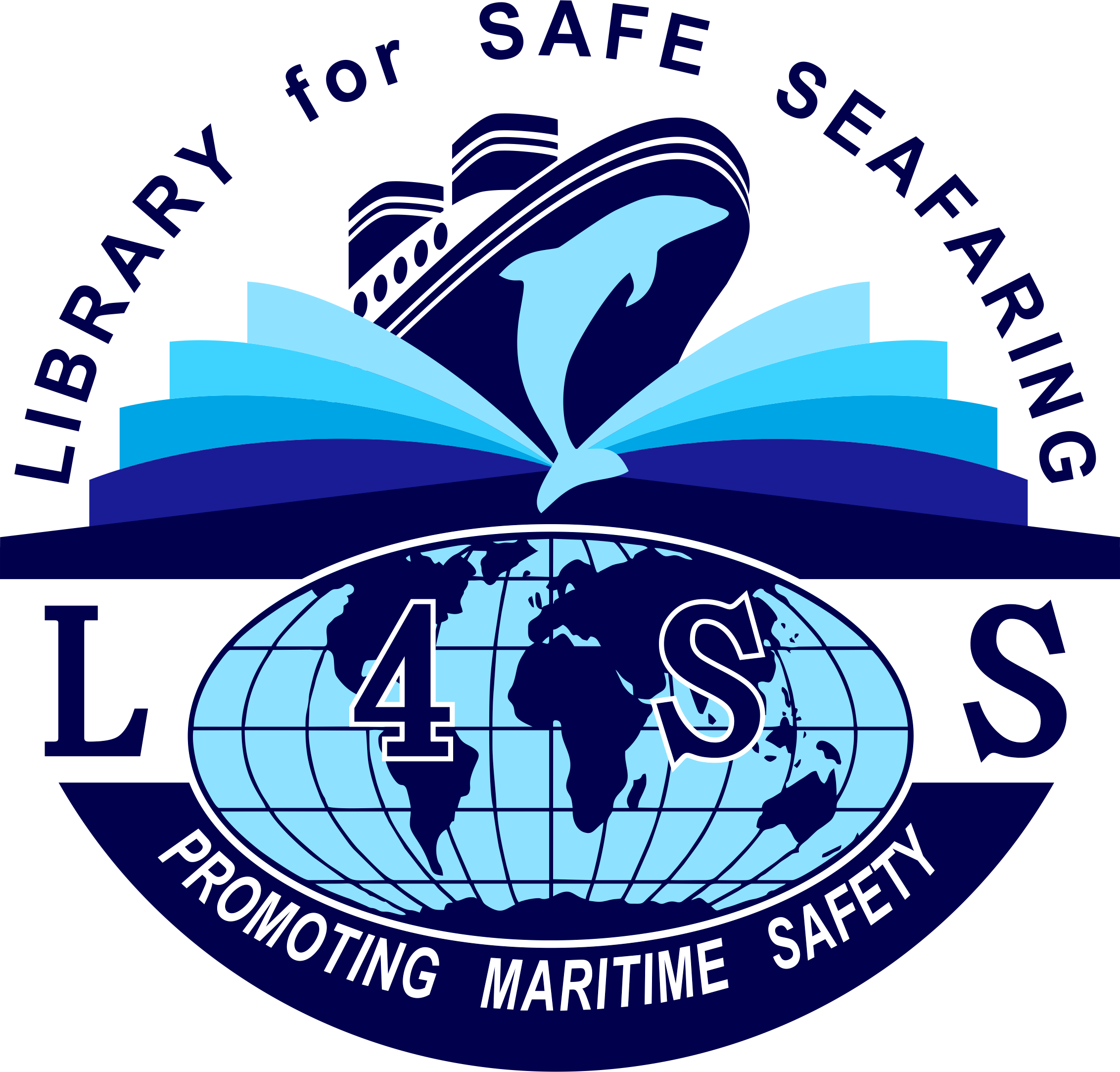 Library For Safe Seafaring - Vsgraphics Llc World Map Wall Vinyl Art (2264x2166), Png Download