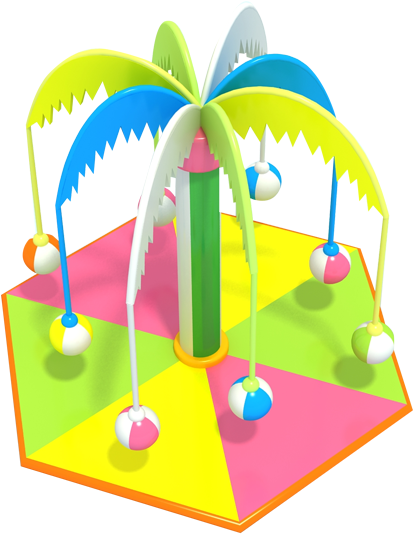 Carousel Png - Karuzela Palma (610x546), Png Download