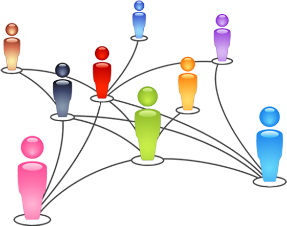 Connected2 - Clip Art (624x500), Png Download