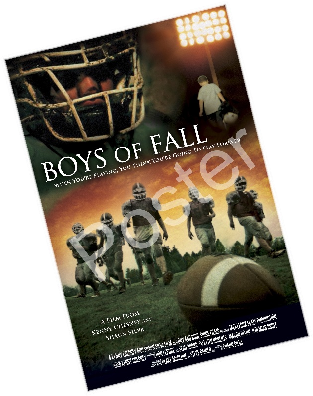 Kenny Chesney Boys Of Fall Movie Poster - Smd Boys Of Fall (dvd) (800x800), Png Download