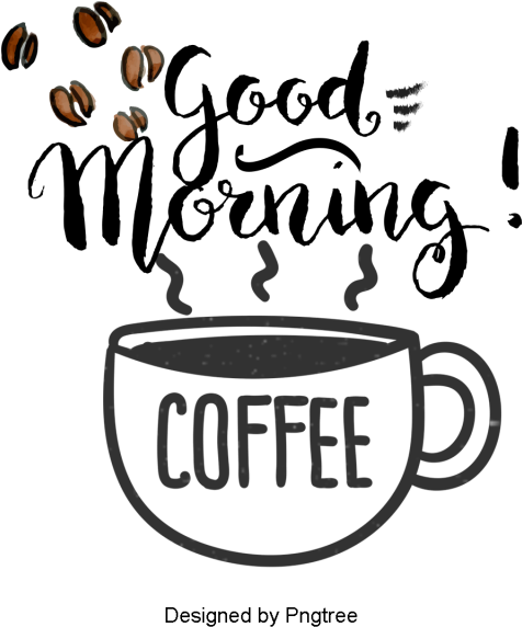 Cartoon Hand-painted Coffee Drink, Coffee, Drinks, - Coffee (640x640), Png Download