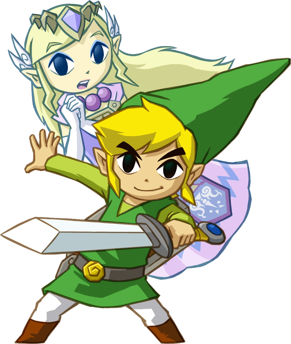 Image And Png Deadliest - Legend Of Zelda Spirit Tracks Link (975x1149), Png Download