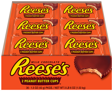 Reese's Peanut Butter Cups 2 Cup - Reese's Peanut Butter Cups (500x500), Png Download
