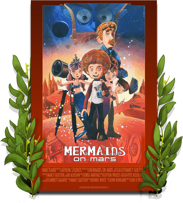 Mermaids On Mars Movie Poster - Mermaids Of Mars (720x785), Png Download