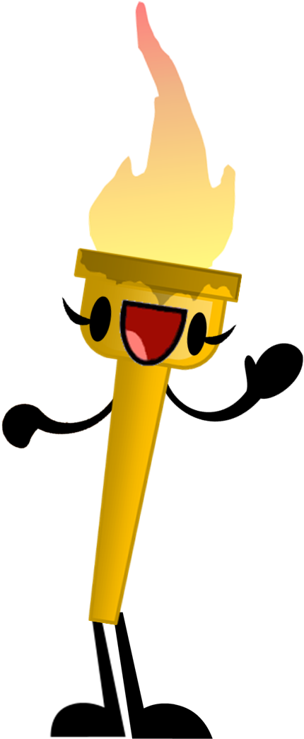 Torch Clipart Random Object - Portable Network Graphics (511x1064), Png Download