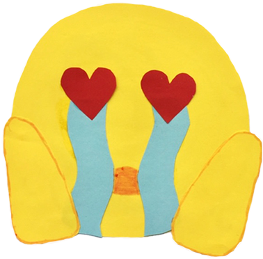 Fangirl Emoji Made During Drongo Festival - Cushion (400x400), Png Download