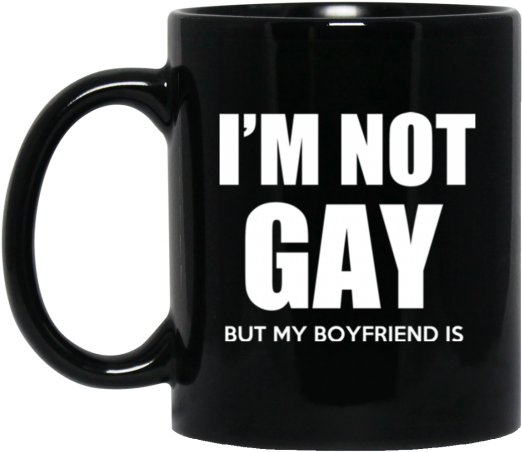 I'm Not Gay - Zazzle I'm Not Gay But My Boyfriend Is Gay Pride Keychain (525x525), Png Download