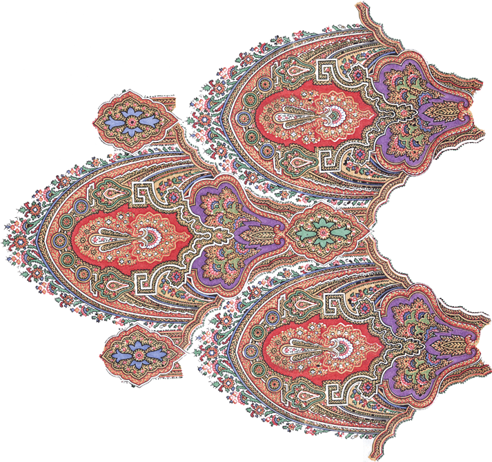 Paisley (713x670), Png Download