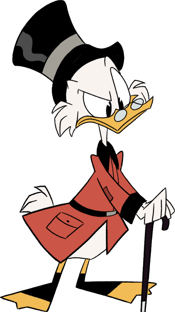 Scrooge Mcduck - Scrooge Mcduck Ducktales 2017 (591x1054), Png Download