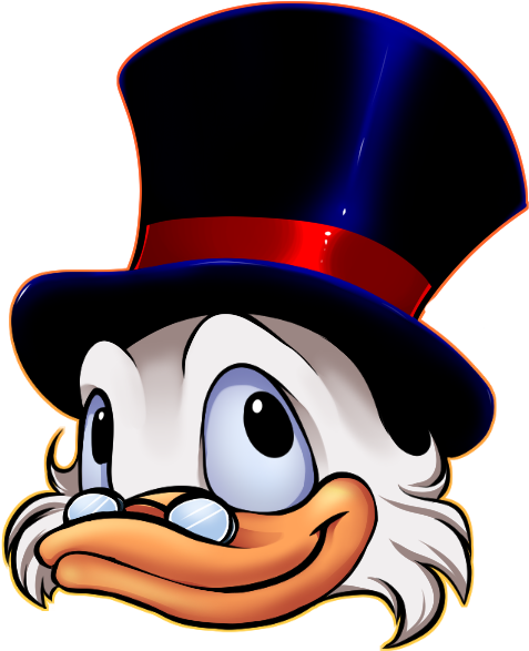 [personal] - Scrooge Mcduck - Scrooge Mcduck (637x687), Png Download