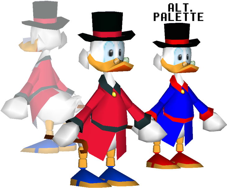 Download Zip Archive - Scrooge Mcduck In Smash (750x650), Png Download