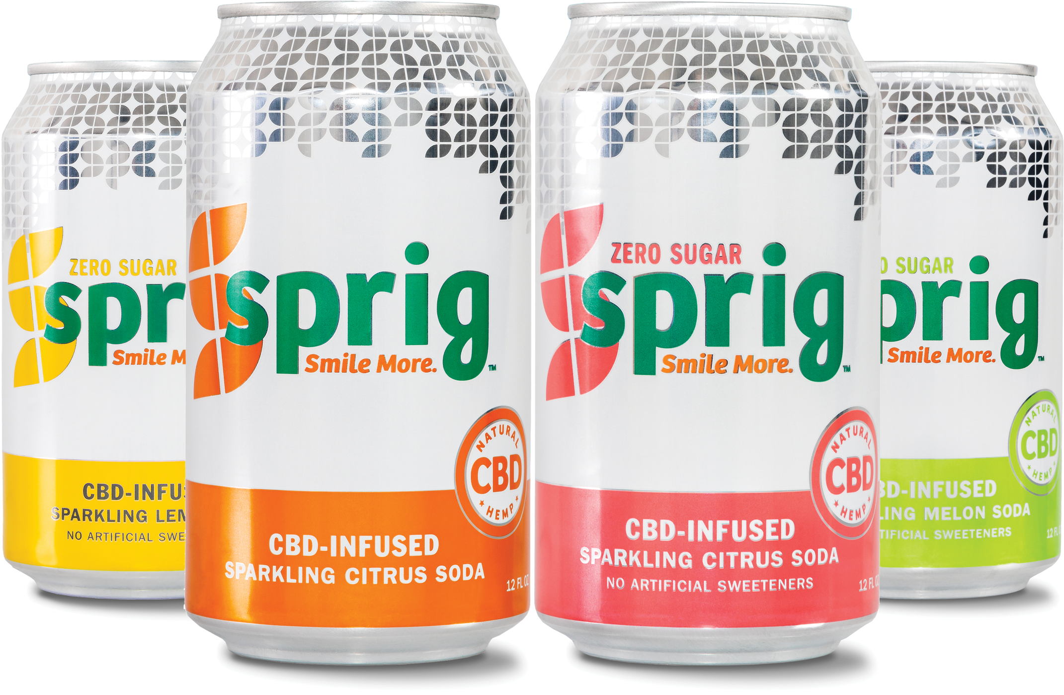 Sprig Cbd Soda - Soft Drink (2141x1398), Png Download