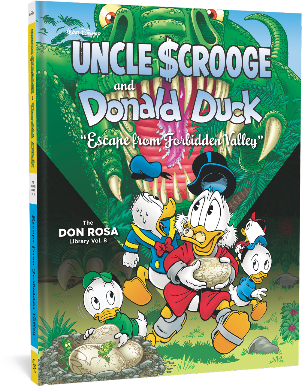 Escape From Forbidden Valley - Walt Disney Uncle Scrooge And Donald Duck (1040x1338), Png Download