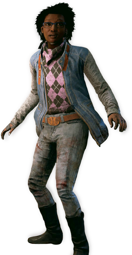 Dead By Daylight Claudette Png (431x833), Png Download