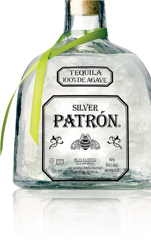 Tequila Patron Silver - Patron Silver Blanco Tequila (546x868), Png Download