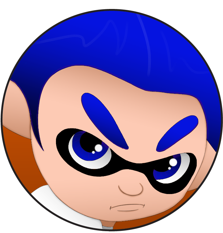 Home / Pin Back Buttons / Splatoon / Squid Boy Pin - Splatoon Squid Boy Head (771x900), Png Download