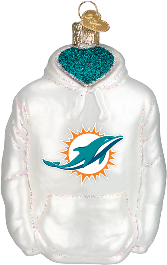 Miami Dolphins Official Nfl 3 Inch Round Decal By Wincraft (950x950), Png Download