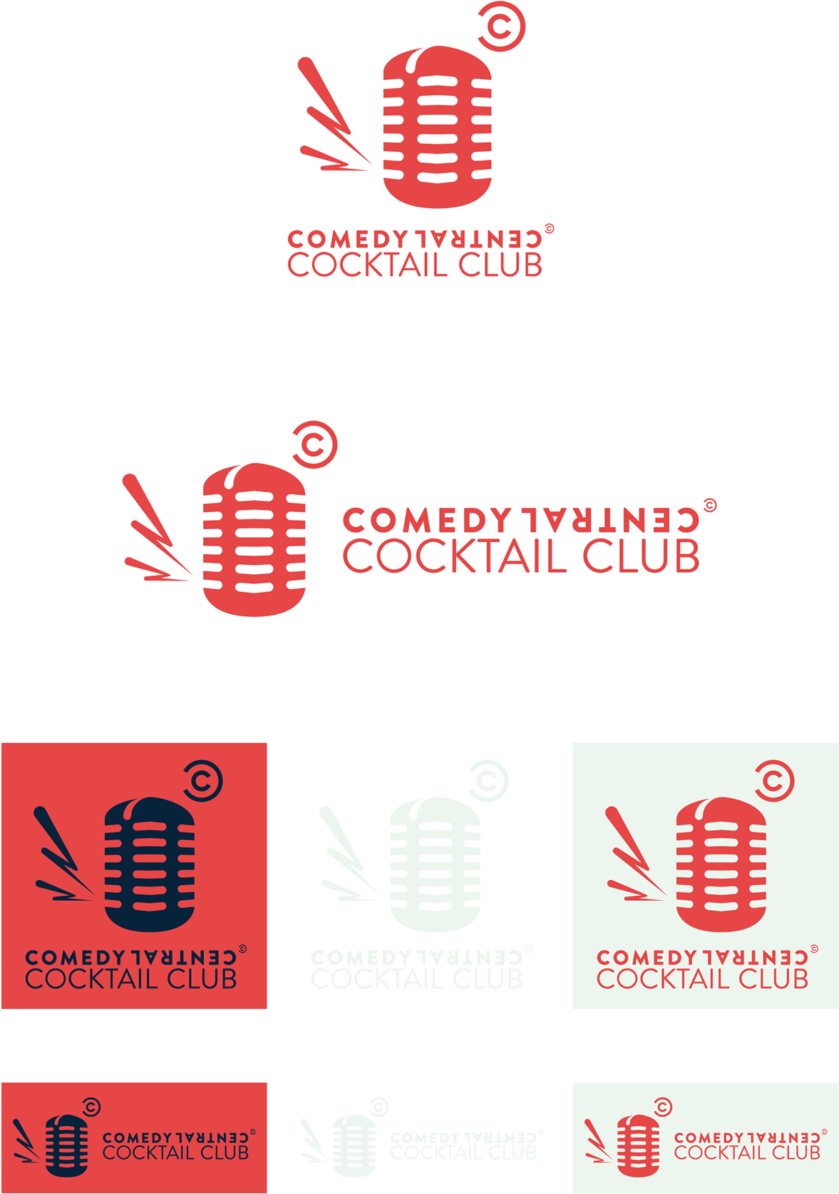 Comedy Central - Cocktail Club - Promo - Graphic Design (1200x1750), Png Download