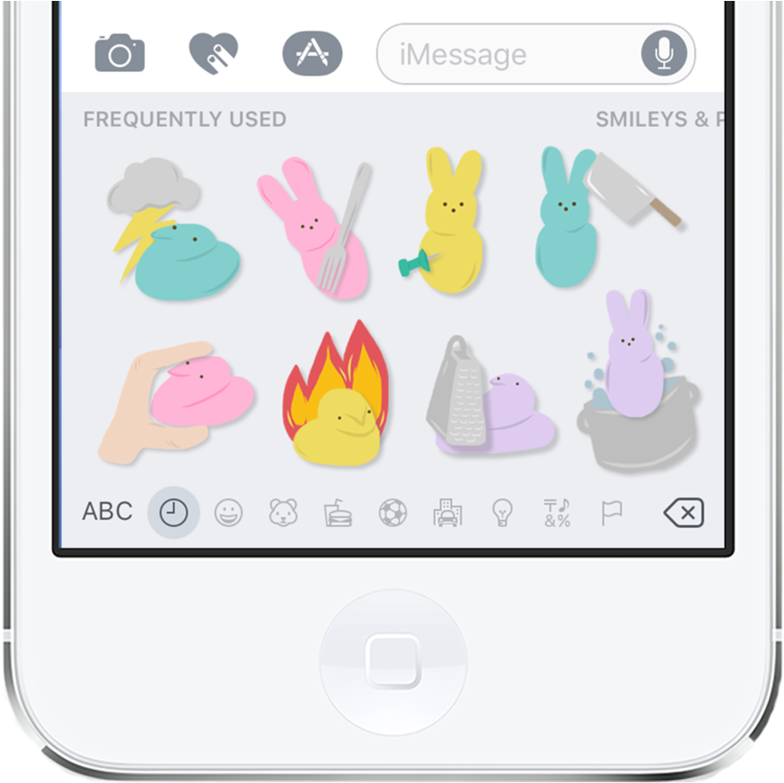 Peepmoji Phonemockup Halfview - Smartphone (1000x950), Png Download