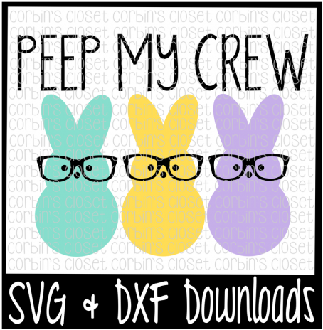 Easter Svg * Peep My Crew * Easter * Bunny Cut File - Hunt Is On Svg (720x480), Png Download