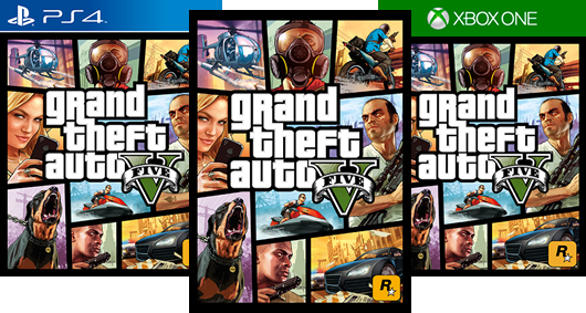 Gtav Ng Order Boxart - Grand Theft Auto V 5 (gta 5) Pc (530x283), Png Download