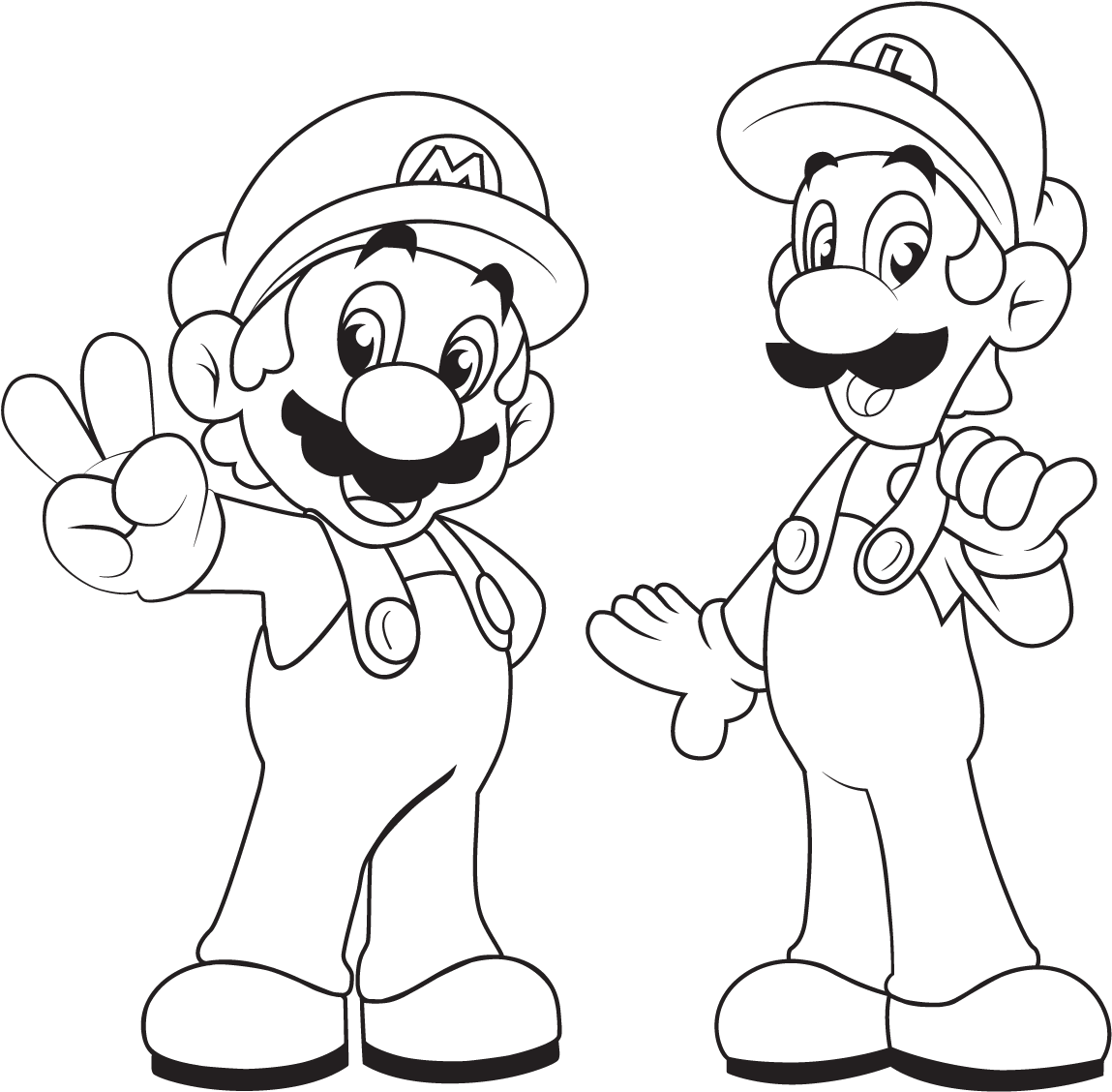 Mario Mario And Luigi Mario By Chupacabrathing On Deviantart - Mario And Luigi Drawings (1173x1159), Png Download
