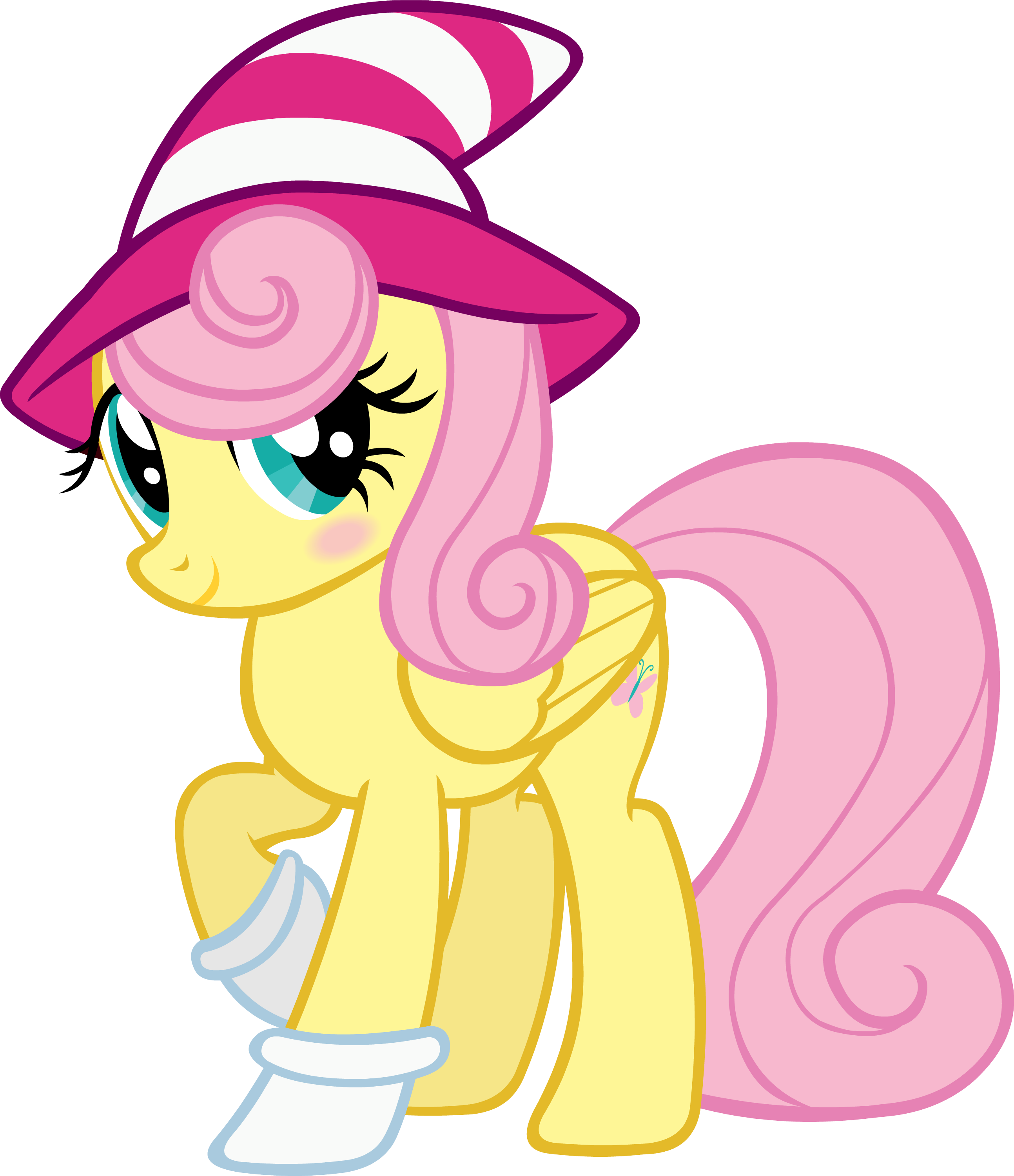 Doctor-g, Cosplay, Fluttershy, Paper Mario, Paper Mario - Paper Mario Vivian (2587x3000), Png Download
