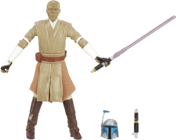 Be - Star Wars The Black Series Mace Windu 3.75" (600x600), Png Download