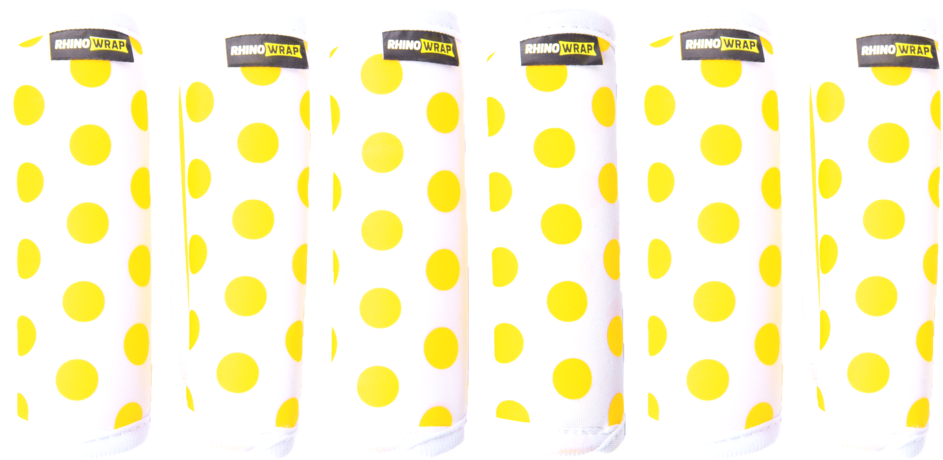 Yellow Luggage Locators Reversible - Color! Red (quantity 6) Luggage Locators / Handle Grips (1024x556), Png Download