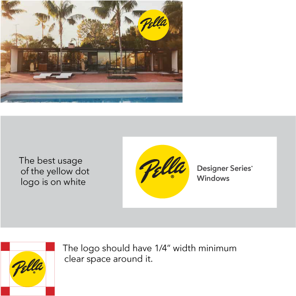 “yellow Dot” Logo - Steinman House (583x584), Png Download