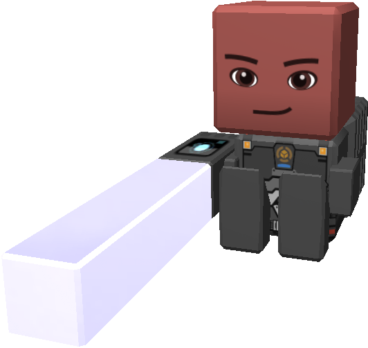 This Is My Version Of Mace Windu With A Glowing Purple - Cartoon (768x768), Png Download