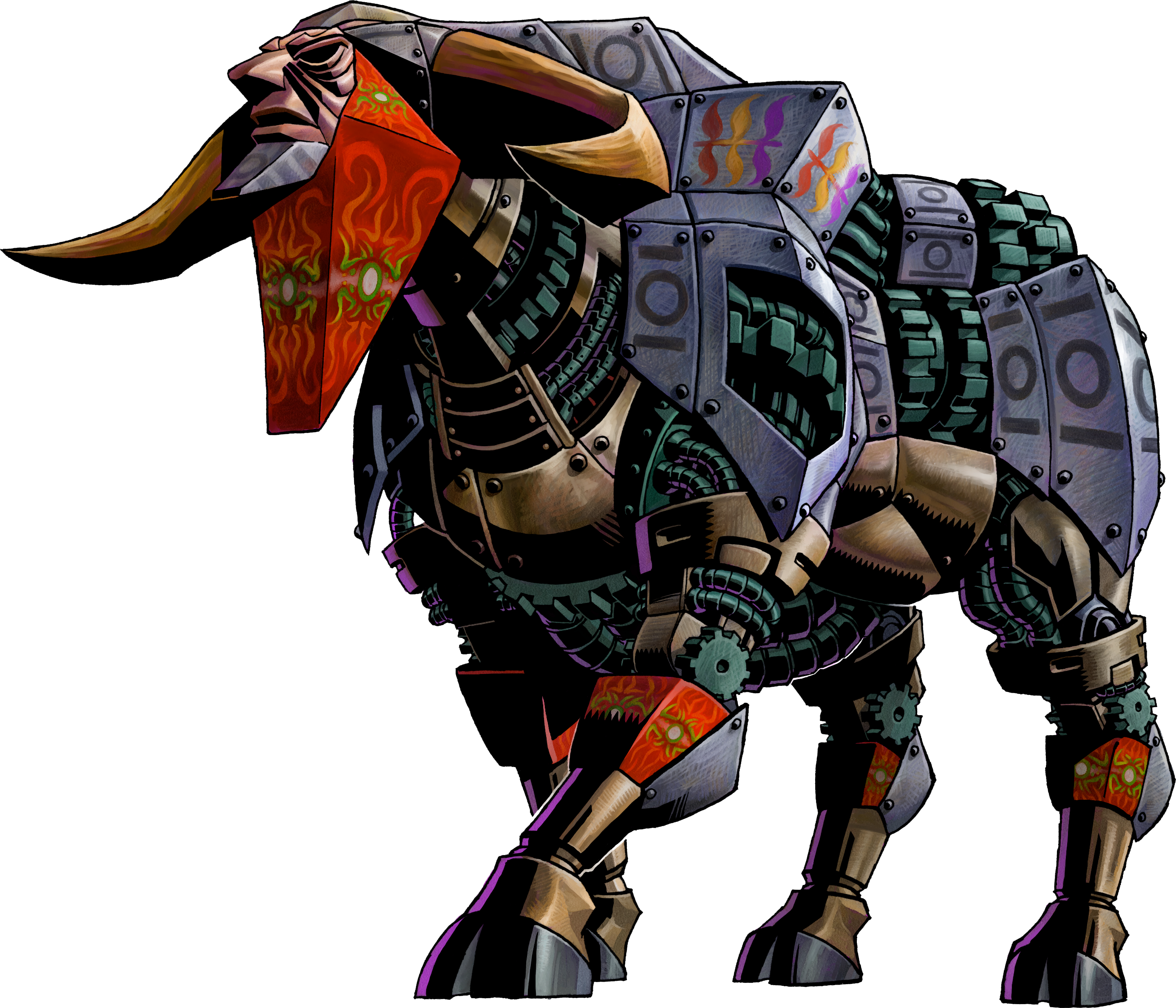 Introduction - Boss Zelda Majora's Mask (2767x2372), Png Download