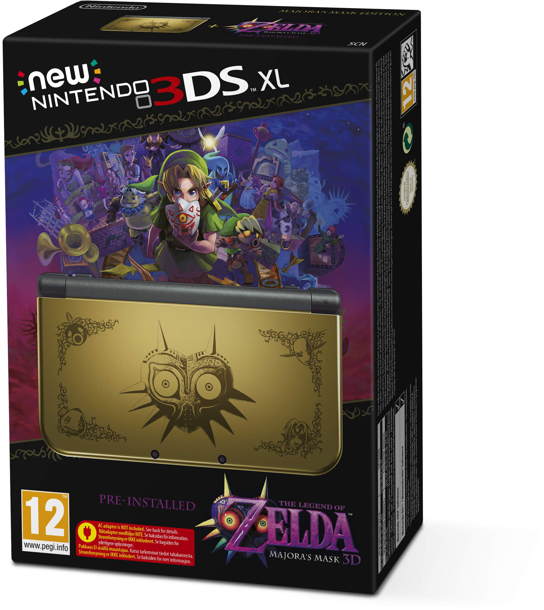 New Nintendo 3ds Xl Console - New Nintendo 3ds Xl Limited Edition (2618x3189), Png Download