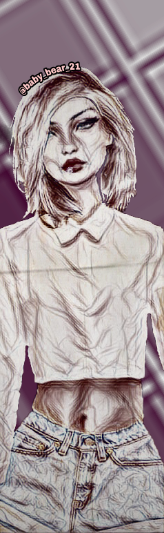 Imvuavi Imvu Edit Imvuavatar Imvubeauty Imvumodel - Girl (238x772), Png Download