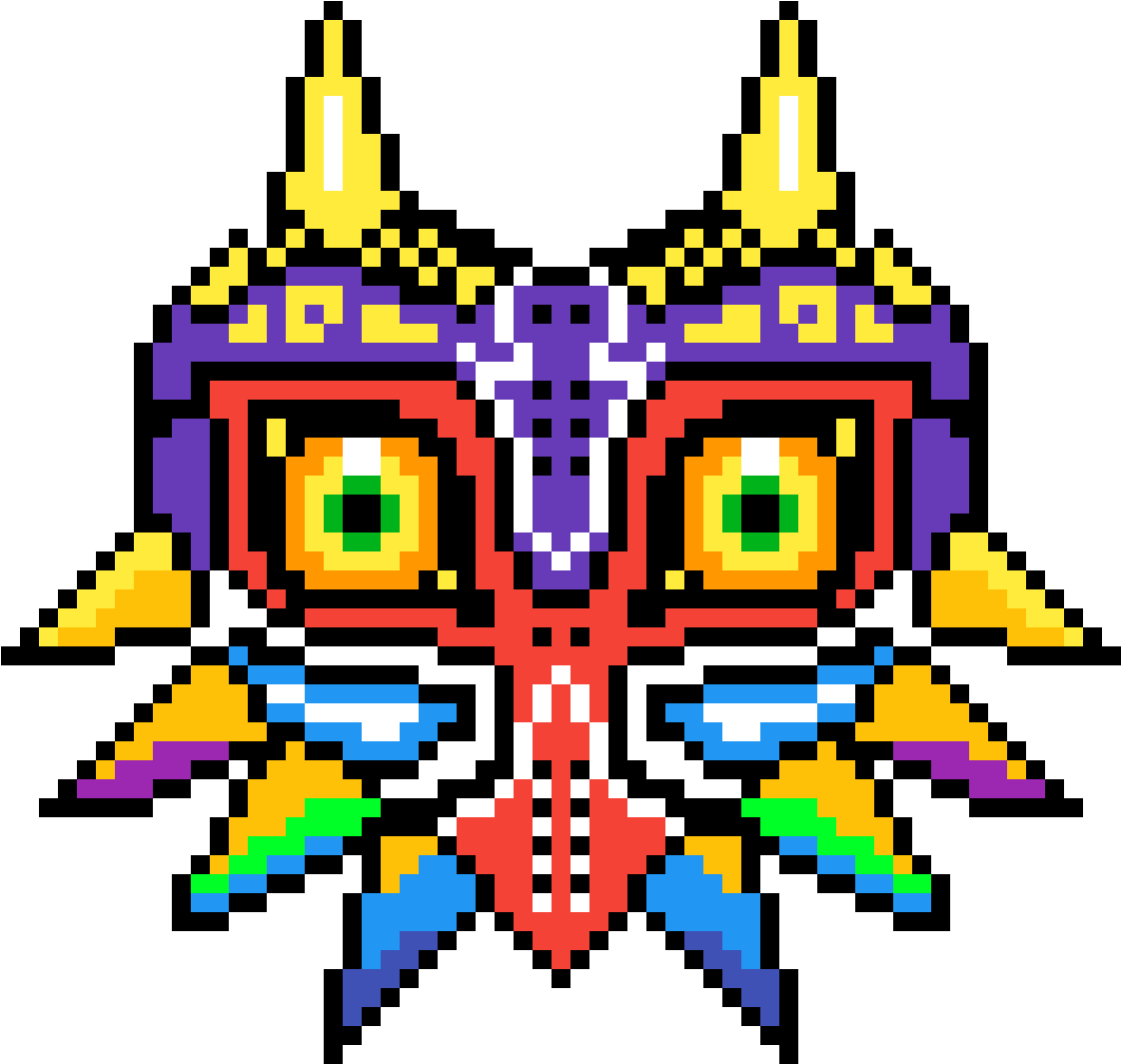 Majora's Mask - Majora's Mask Cross Stitch Pattern Free (1159x1159), Png Download
