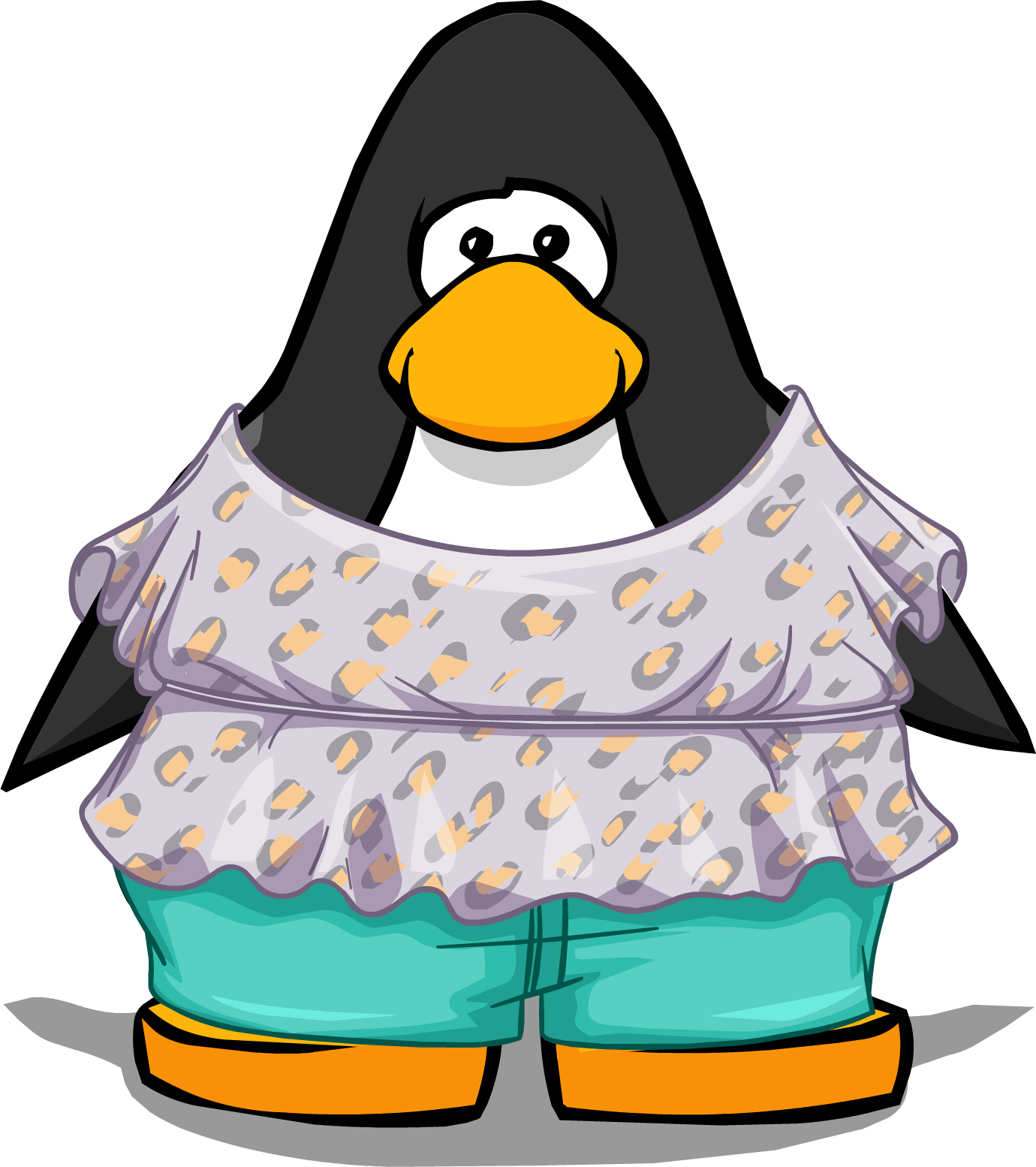 Boho Style Outfit From A Player Card - Blue Cp (1380x1554), Png Download