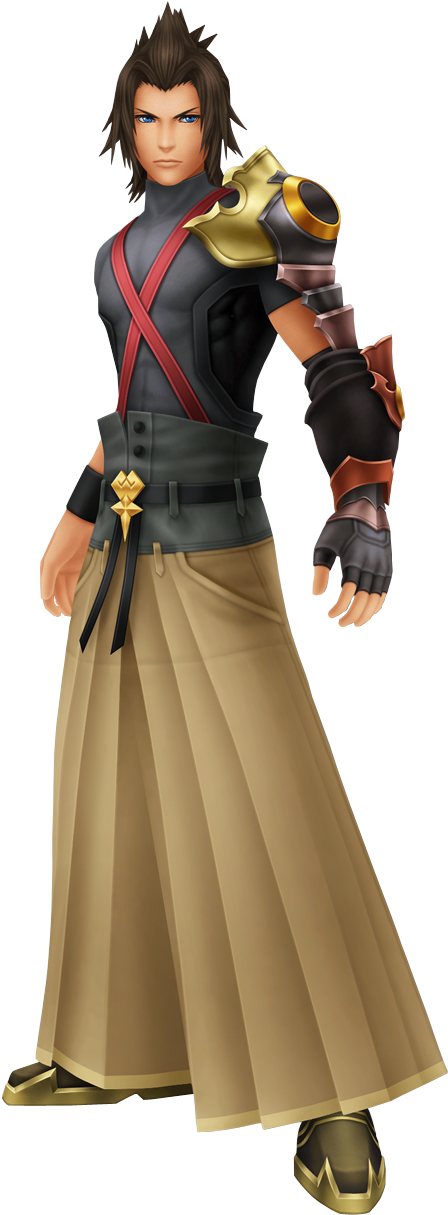 He Has No Idea What's Happening But He Can Feel Something - Kingdom Hearts Birth By Sleep Terra (479x1244), Png Download