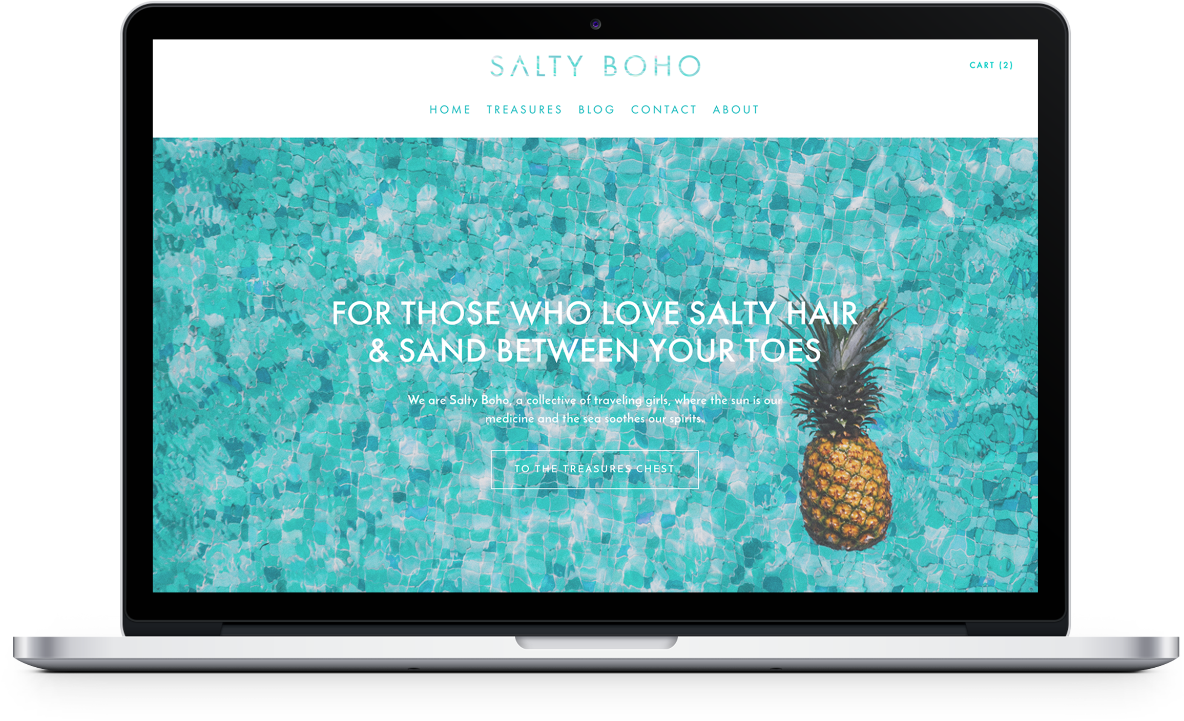 Salty Boho - Netbook (3000x2055), Png Download