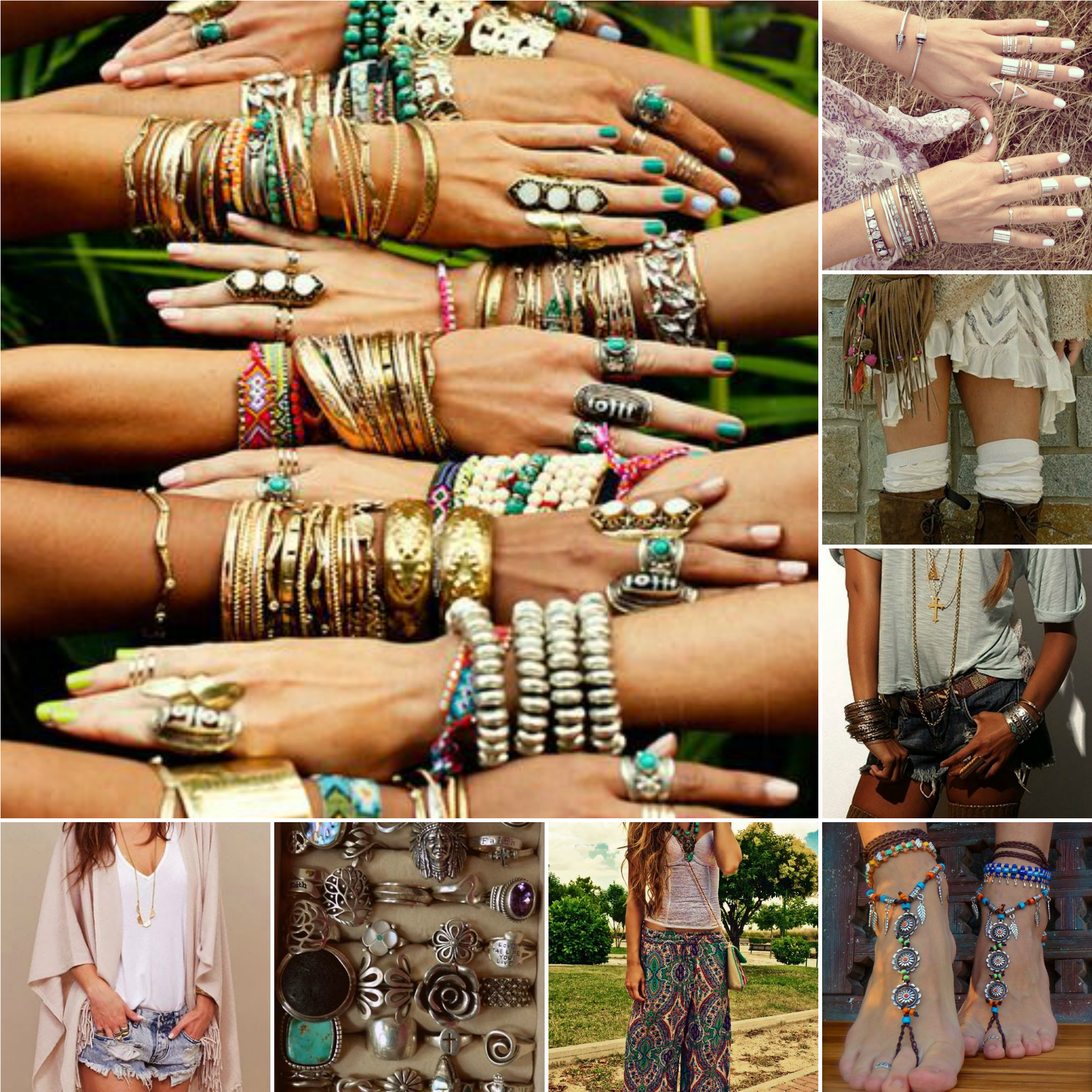 Boho Collage (2000x2000), Png Download