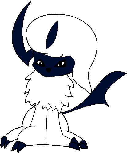 Img 4022 - Absol (480x640), Png Download